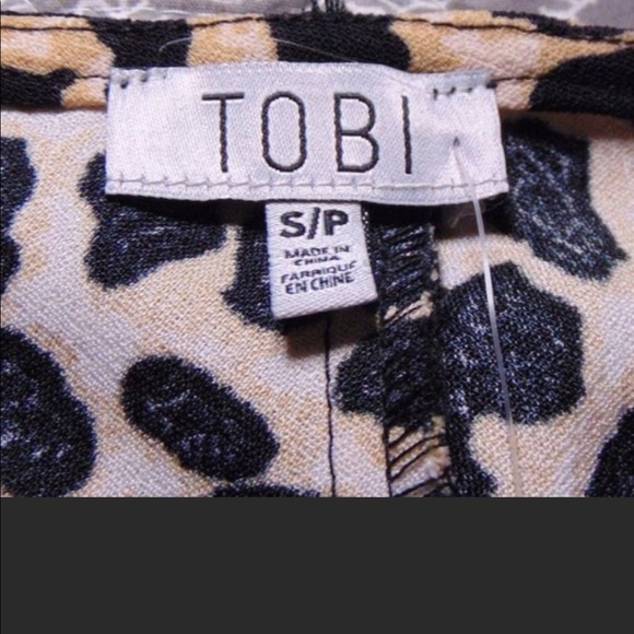 Tobi Animal Print Dress Small NWT - Picture 3 of 4